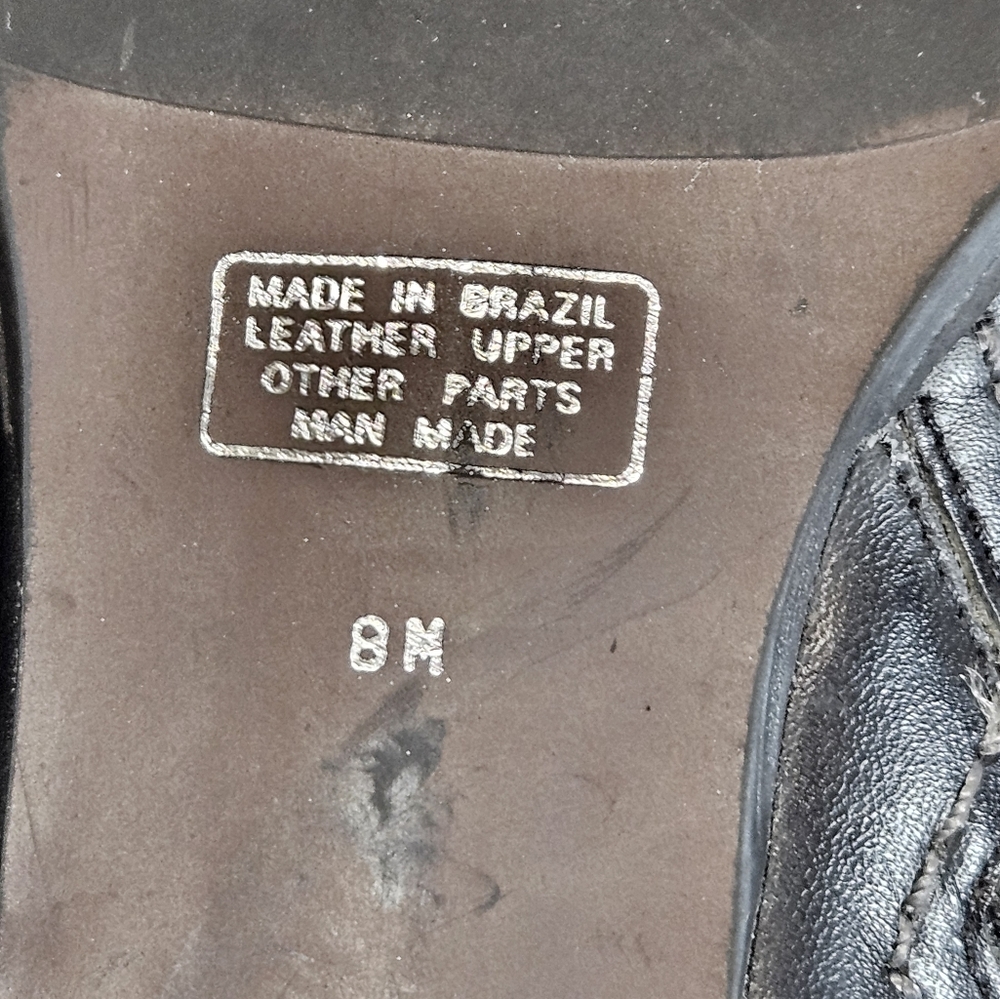 Andiamo Sassy Black Leather Booties - Picture 11 of 14